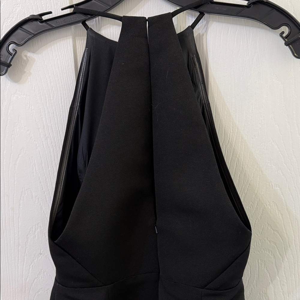 Amsale Black Maxi Dress - Picture 2 of 4